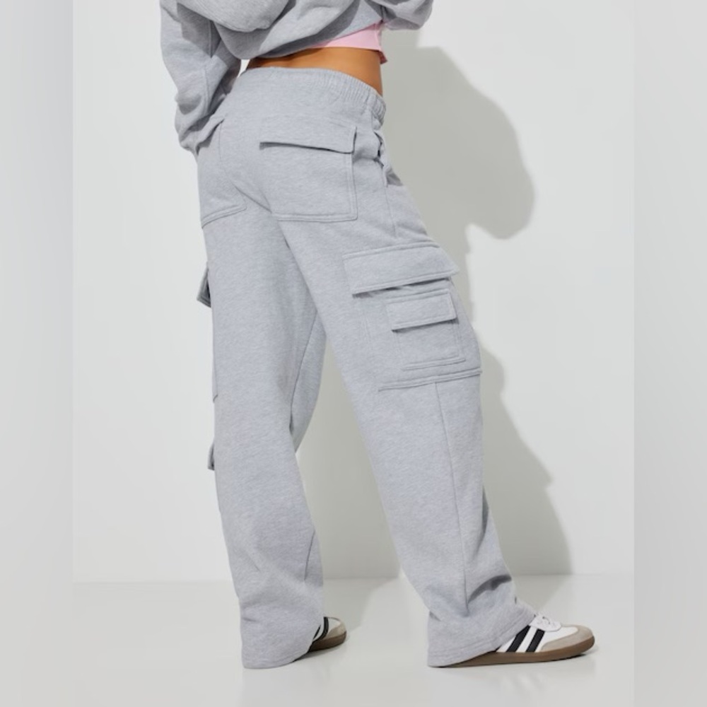 Garage Light Gray Cargo Sweatpants
